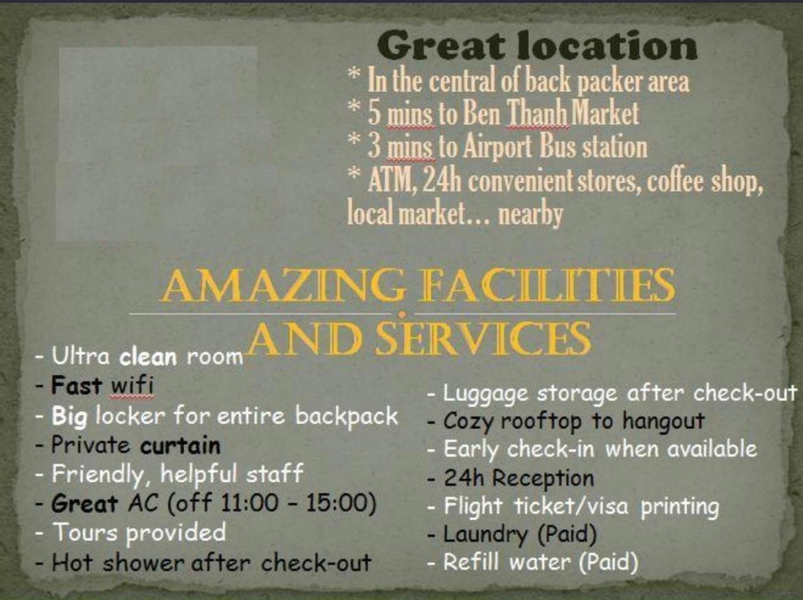 Joy Hostel Ho Chi Minh-Byen Eksteriør billede